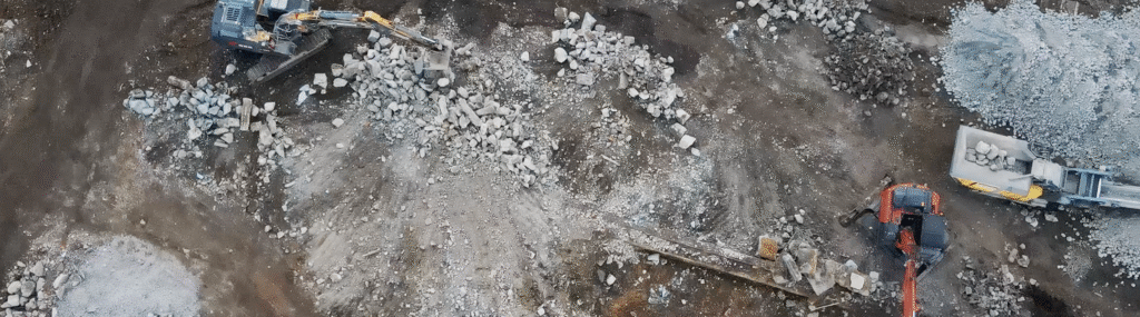 Demolice a strojní demolice